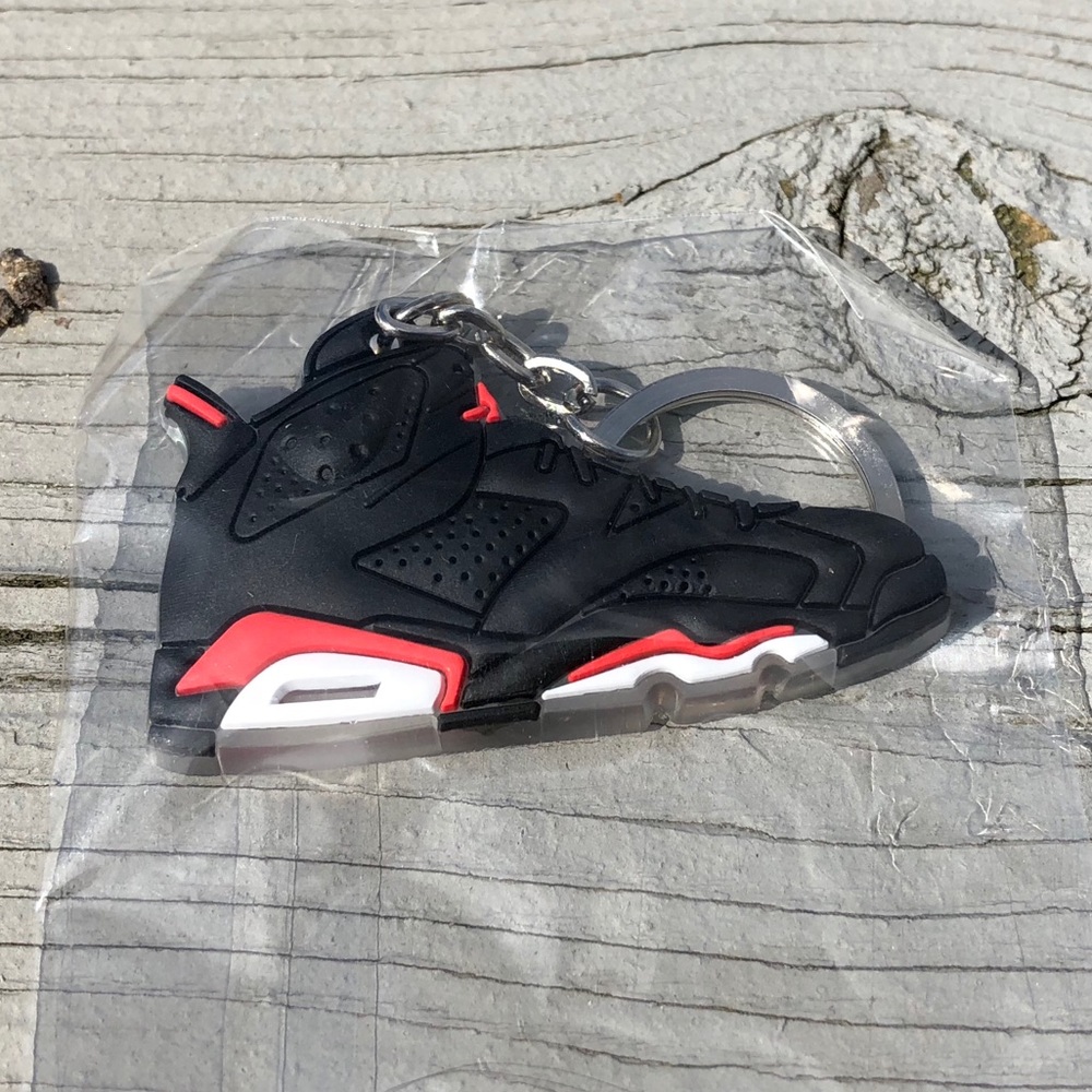 Sneaker Key Chains 2D Flat Rubber